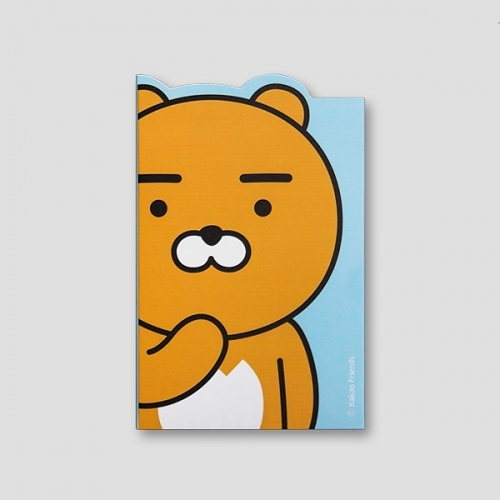 카카오 4단 점착메모지 (라이언) / 249x86mm / 1개입