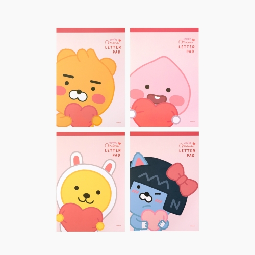[카카오프렌즈] 리틀프렌즈 패드 편지지 / 48매 170x245mm / 1개입