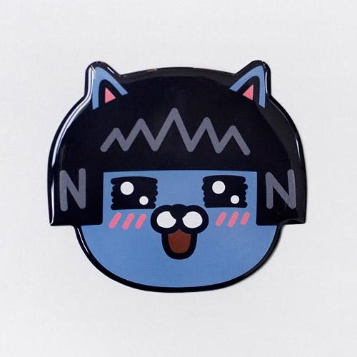 [카카오프렌즈] (빅)에폭시 포인트스티커 / 50x65mm / 1개입