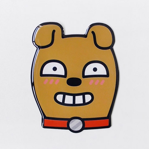 [카카오프렌즈] (빅)에폭시 포인트스티커 / 50x65mm / 1개입