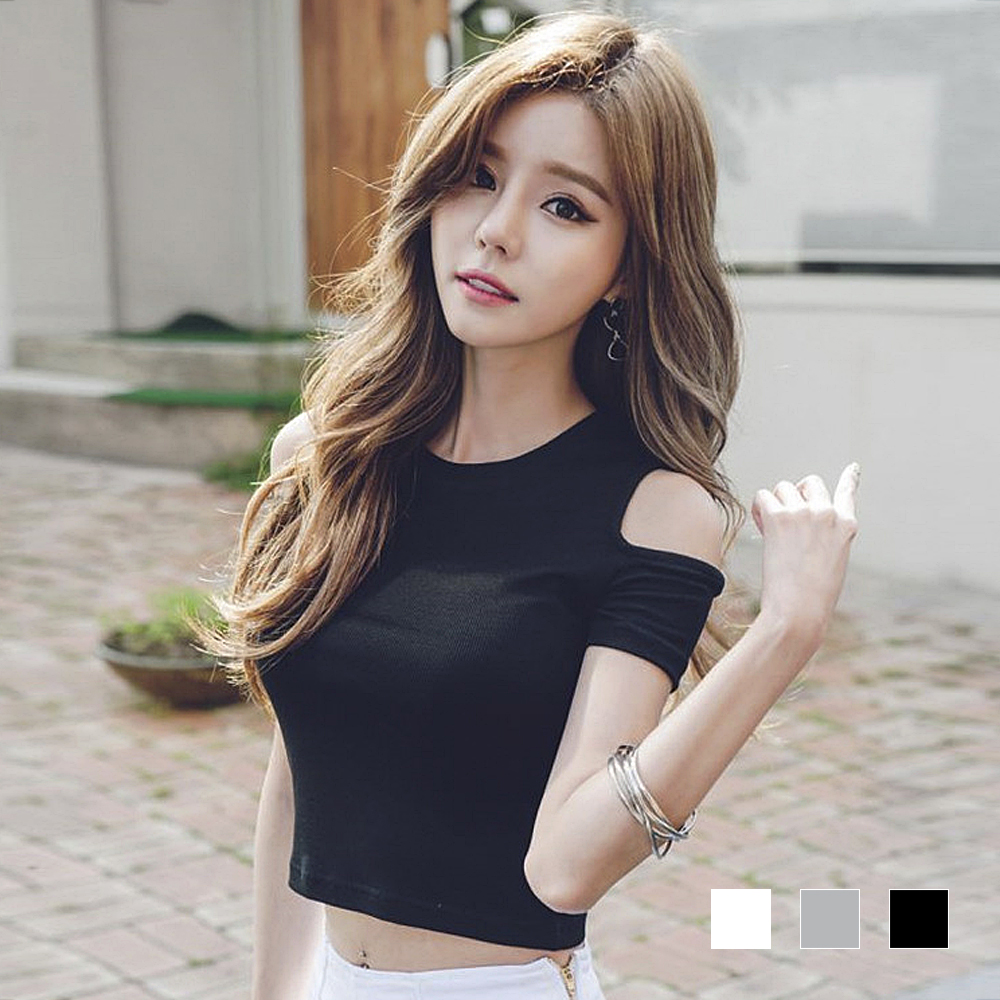 어깨트임 반팔티셔츠 SD-220526